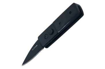 Image of Gen Pro OTS Automatic Folding Knife,1.88in Stainless Steel Blade, Black/Silver Handle X-SK-3113BK