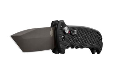 Image of Gerber 06 Auto Automatic Folding Knife, 8.5 in Overall, 3.8 in S30V Fine Edge Tanto Black Oxide Blade, G10 Black Handle, 30-001296