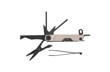 Image of Gerber Armbar Mini Multi-Tool, 1.5in Black Oxide Plain Blade, Rose Gold Aluminum Handle, GB-1072683