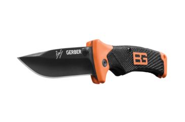 Image of Gerber Bear Grylls Survival Series, Folding Sheath Knife, Fine Edge, Black, Black 31-002947