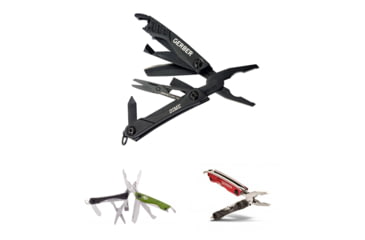Image of Gerber Dime Multi Tool, Black, Green, Red