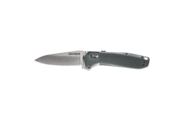 Image of Gerber Highbrow Folding Knife - Grey Handle, Plain Edge