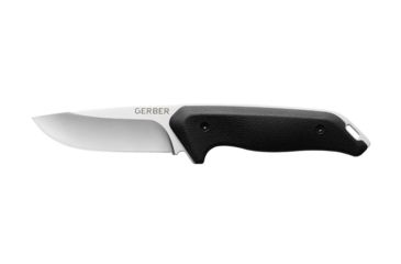 Image of Gerber Moment, Drop Point, Rubber Handle, Plain, Nylon Scabbard GE31-002197