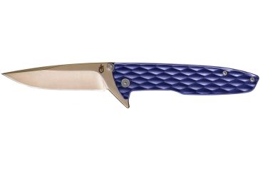 Image of Gerber One-Flip Folding Pocket Knife, Blue, 31-003321