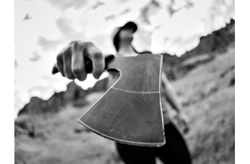 Image of Gerber Pack Hatchet,3.5in,Black Steel Blade,Coyote Brown Fingergoove Handle, 31-003484