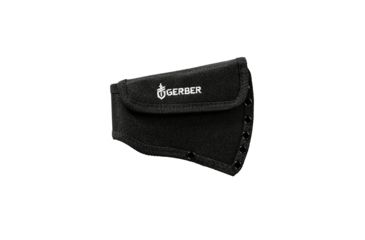Image of Gerber Pack Hatchet, 3.5in, Black Steel Blade, Rubber Coyote Brown Handle 31-003485