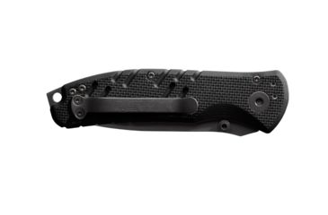 Image of Gerber Propel AO Automatic Folding Knife, 420HC, Serrated, Black Handle, 30-000840