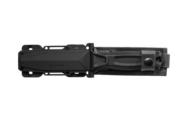Image of Gerber StrongArm Fixed Blade Knife, Black, Serrated, Black 31-002933