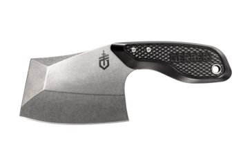 Image of Gerber Tri-Tip Fixed Blade Knife, 7CR17MOV Steel, Cleaver, Black, 30-001693