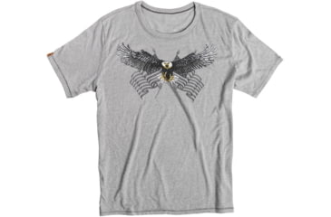 Image of Gerber USA Eagle T-Shirt, Gray, Large, 30-001487