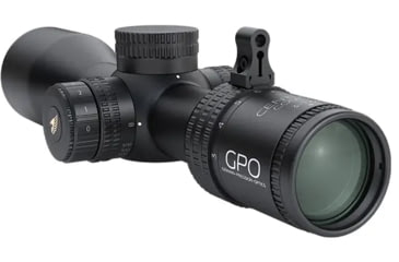 Image of German Precision Optics Centuri Compact 3-12x44mm 30mm Tube Rifle Scope, Second Focal Plane, G4i, Black, RC420