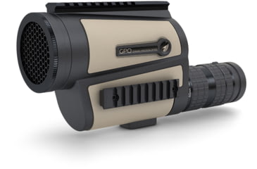 Image of German Precision Optics GPOTAC 45 15-45x60 Spotting Scope, Straight, Black/Desert Sand, TS100