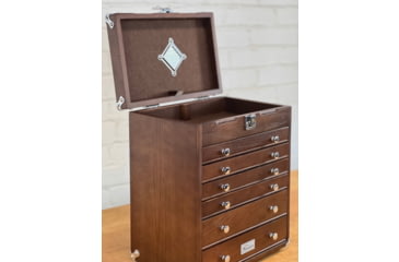 Image of Gerstner 6-Drawer Collector's Chest Oak, GERT16D