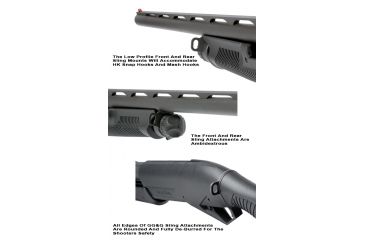 Image of GG&amp;G Benelli Supernova Looped Rear Sling Attachment, Black GGG-1693