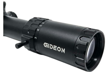 Image of Gideon Optics Guardian 1-8x24mm LPVO 30mm Tube Rifle Scope, Second Focal Plane, Glass-Etched Reticle, Black, GOG18SFP