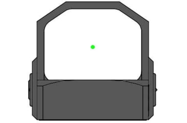 Image of Gideon Optics Judge Reflex Sights, 3 MOA Green Dot Reticle, Black, JD10GN