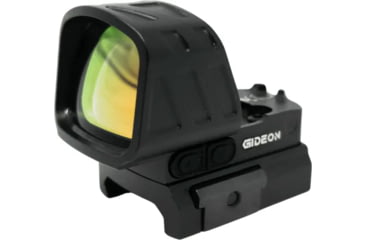 Image of Gideon Optics Judge XL 28x22.5mm Reflex Red Dot Sight, 6 MOA Green Dot, Black, JDXLGN
