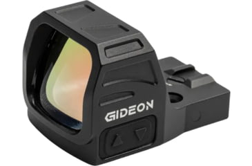 Image of Gideon Optics Storm 1x 24x21.5mm Reflex Red Dot Sight, 6 MOA Green Dot, Black, STMDPP-GN