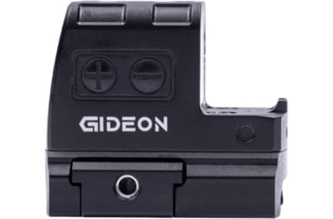 Image of Gideon Optics Valor Mini Micro 1x 20.5x16mm Reflex Red Dot Sight, 3 MOA Dot Reticle, Black, VLMINI-RD