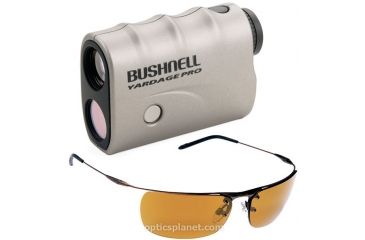 Image of 2-PC Perfect Range Golfing Gift Package - Bushnell Yardage Pro Tour Golf Rangefinder, Bolle Sport Valorium Sunglasses