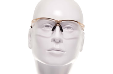 Image of Girls With Guns Afire Protective Shooting Safety Glasses, Gold Frame, Clear Lenses, One Size, 2370