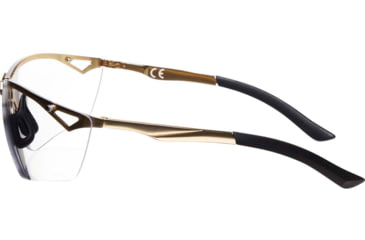 Image of Girls With Guns Afire Protective Shooting Safety Glasses, Gold Frame, Clear Lenses, One Size, 2370