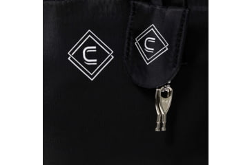 Image of Girls With Guns Concealed Casual Adventure Cross-Body Purse, Lockable Concealed Carry, Ambidextrous, Black, 11 in x 10 in x 4 in, 70635