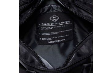 Image of Girls With Guns Concealed Casual Adventure Cross-Body Purse, Lockable Concealed Carry, Ambidextrous, Black, 11 in x 10 in x 4 in, 70635