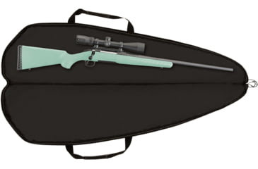 Image of Girls With Guns Midnight Lockable Rifle Case, 46in Scoped/Non-Scoped Rifle, Black/Shade Blackout Camo, 47 in x 11.25 in, 907-46