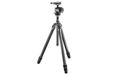 Image of Gitzo Mountaineer Tripod Kit, Series 3 Carbon 3 Sections, Ball Head QD GK3532-80QD