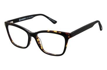 Image of Glamour Editor's Pick GL1008 Bifocal Prescription Eyeglasses - Frame Black Tortoise, Size 51/16mm GL100801
