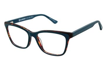 Image of Glamour Editor's Pick GL1008 Bifocal Prescription Eyeglasses - Frame Teal / Tortoise, Size 51/16mm GL100802