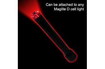 Image of Glo-Toob Lighting Flash-Cap, w/Magnetic Base, Red, NO FCR