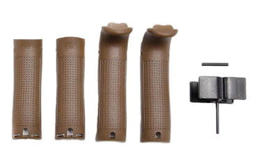 Image of Glock Backstrap/Beavertail Set Compatible w/ Glock 17/22/34/35 Dark Earth Polymer, 30867