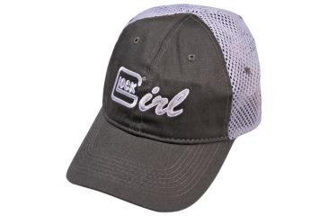 Image of Glock Girl Hat Gray With Lavender