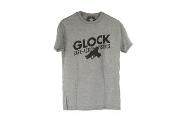 Image of Glock Short Sleeve "Safe Action"  Shirt, Gray, XXXL, GLAP95081
