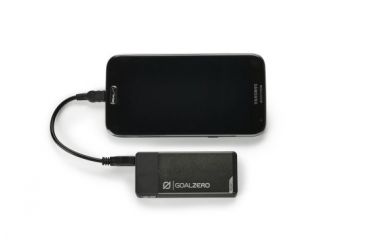 Image of Goal Zero Flip 20 USB Recharger for Multiple Charges, Solar Ready, Charcoal Grey 21907