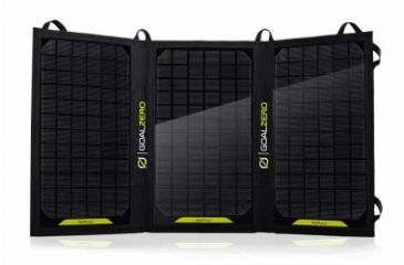 Image of Goal Zero Sherpa 100 Power Pack, Solar, Kit with Nomad 20 and 110V Inverter 42011