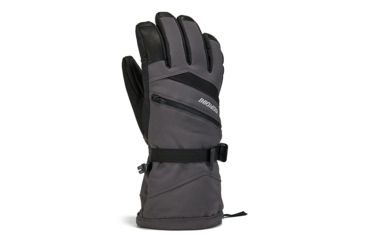 Image of Gordini Intermix Gloves - Mens, Gun Metal/Black, Medium, 4G4158-GUNMETAL/BLACK-M