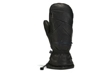 Image of Gordini Leather Goose IV Mittens - Mens, Black, Small, 4M4162-BLACK-S