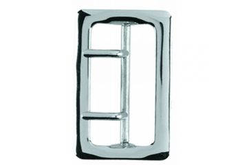 Image of Gould &amp; Goodrich E-Z Slide Belt Buckle, Nickel, Nickel, 123