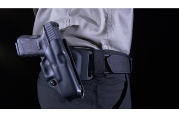 Image of Gould &amp; Goodrich Delta Wing OWB Holster for Sig P365, Left Hand, Black, P100-15LH