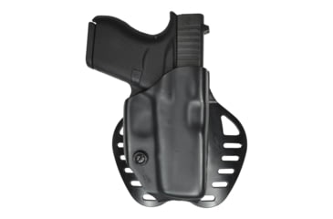 Image of Gould &amp; Goodrich Delta Wing OWB Holster for Glock 43, Right Hand, Black, P100-5