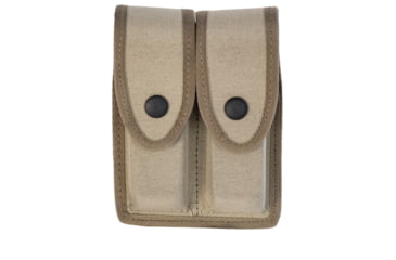 Image of Gould &amp; Goodrich Double Snap Magazine Cases, Silver Tan, Glock 17, Hidden Hardware, XMST627-7HS