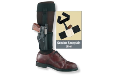 Image of Gould &amp; Goodrich Gold Line Ankle Holster Plus Garter B816-380