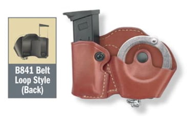 Image of Gould &amp; Goodrich Double Mag Case W/ Belt Loop, Size 3, Black, B831BL-3