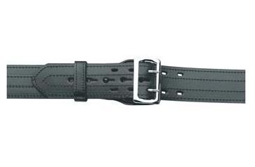 Image of Gould &amp; Goodrich E-Z Fully Lined Slide Duty Belt, 44, Nickel, Hi-Gloss, H49-44CL