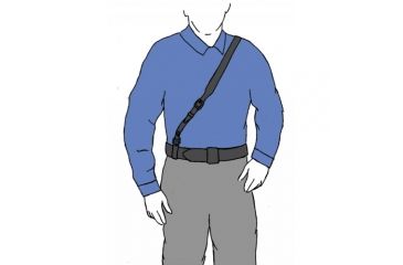 Image of Gould &amp; Goodrich Shoulder Strap, 60, Nickel, Hi-Gloss, H99-60CL