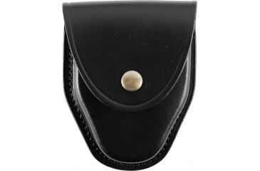 Image of Gould &amp; Goodrich ASP/Hiatt Handcuff Case, Brass Snap, Black, B470BR