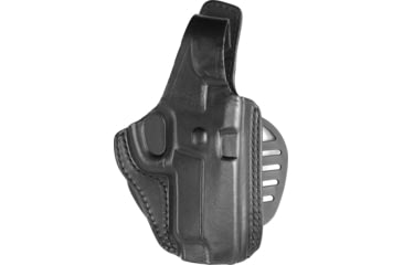 Image of Gould &amp; Goodrich Paddle Holster, Black, Right Hand - S&amp;W Medium Frame Autos - B807-400
